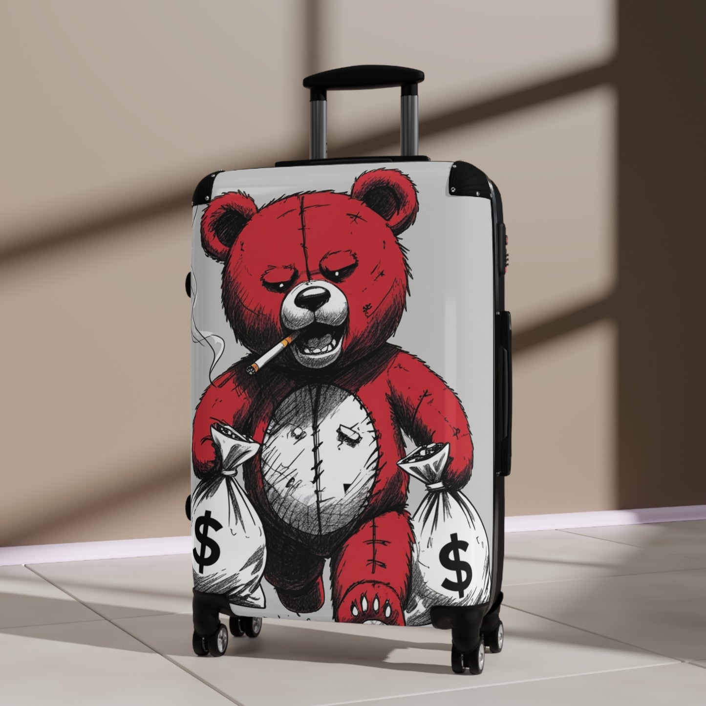 Cool Bear Design Carry-On Suitcase