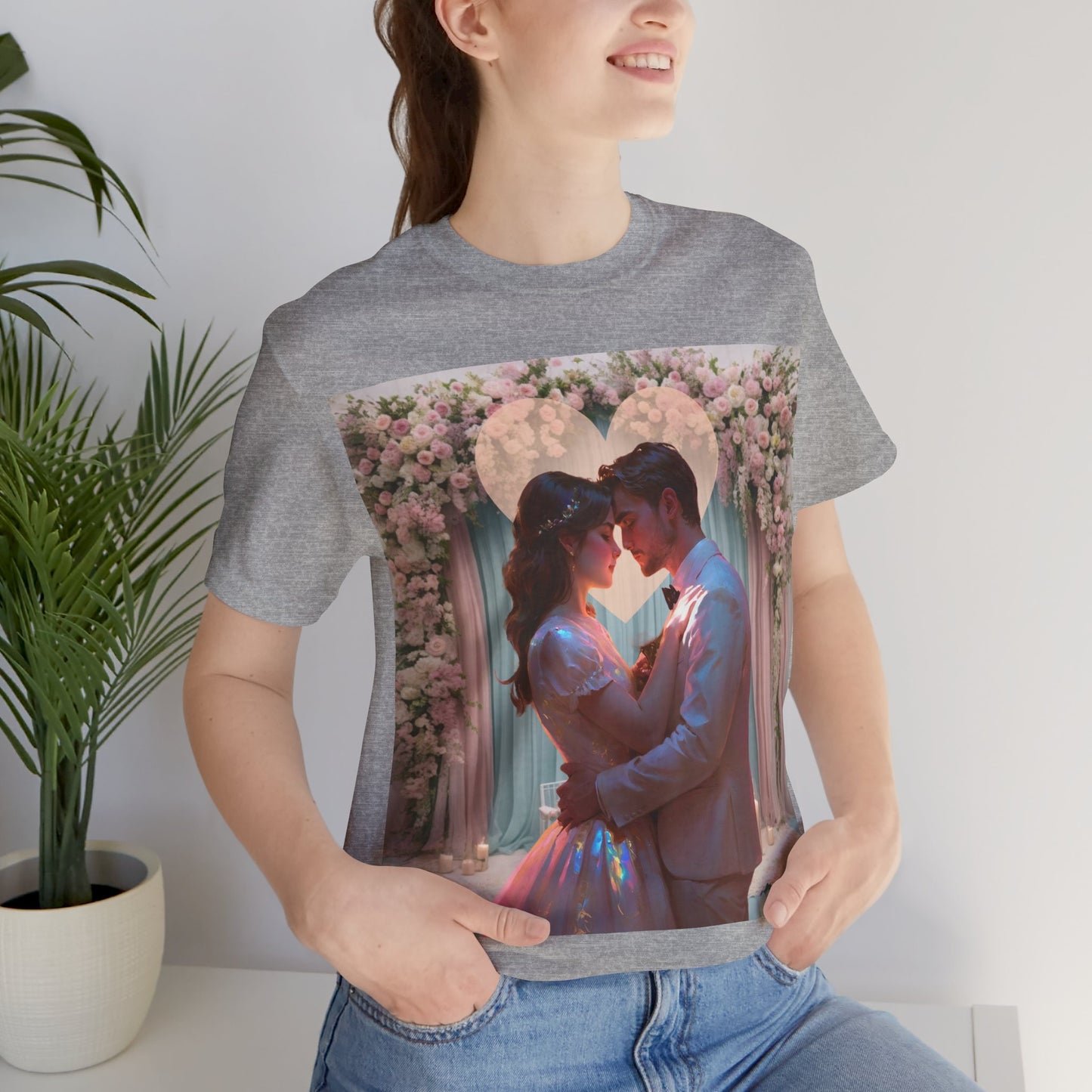 Love Is The Message | HD Graphic | Romance | Wedding | Engagement | Proposal | Unisex | Men's | Women's | Tee | T-Shirt