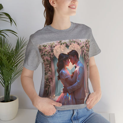 Love Is The Message | HD Graphic | Romance | Wedding | Engagement | Proposal | Unisex | Men's | Women's | Tee | T-Shirt