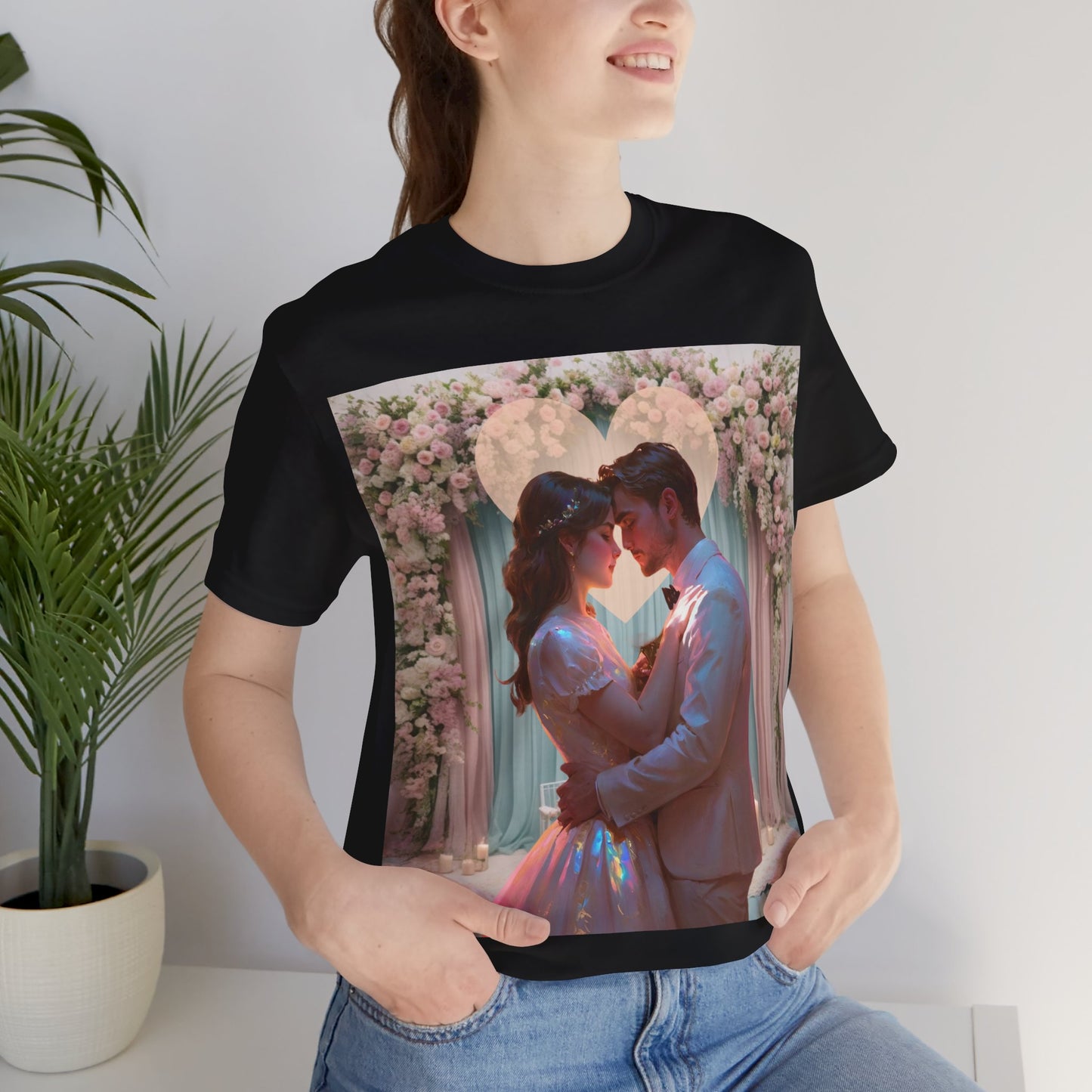Love Is The Message | HD Graphic | Romance | Wedding | Engagement | Proposal | Unisex | Men's | Women's | Tee | T-Shirt