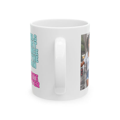 Rain Girl | Afrocentric | HD Graphic | Beautiful | Fantasy Girl | Nature Lovers | Coffee | Tea | Hot Chocolate | Ceramic Mug | 11oz