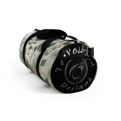 Botanical Print Duffel Bag - Stylish Travel Companion for Weekend Getaways