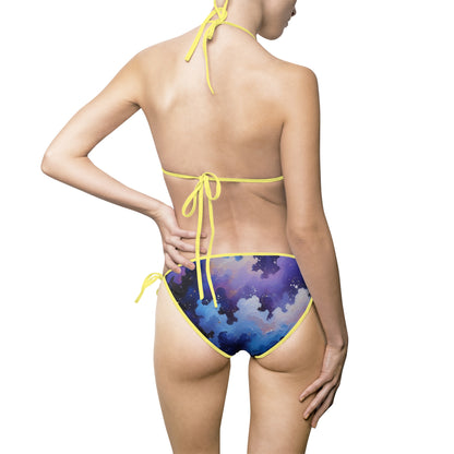 Cosmic Dreams Women's Bikini Swimsuit - Trendy Beachwear for Summer Fun
