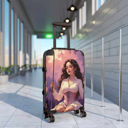 Garden Muse Suitcase with Elegant Design for Fashionable Adventurers