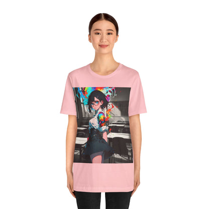 Back 2 Schoolgirl  | Anime | Mixed Medium | Unisex | Men's | Women's | Tee | T-Shirt