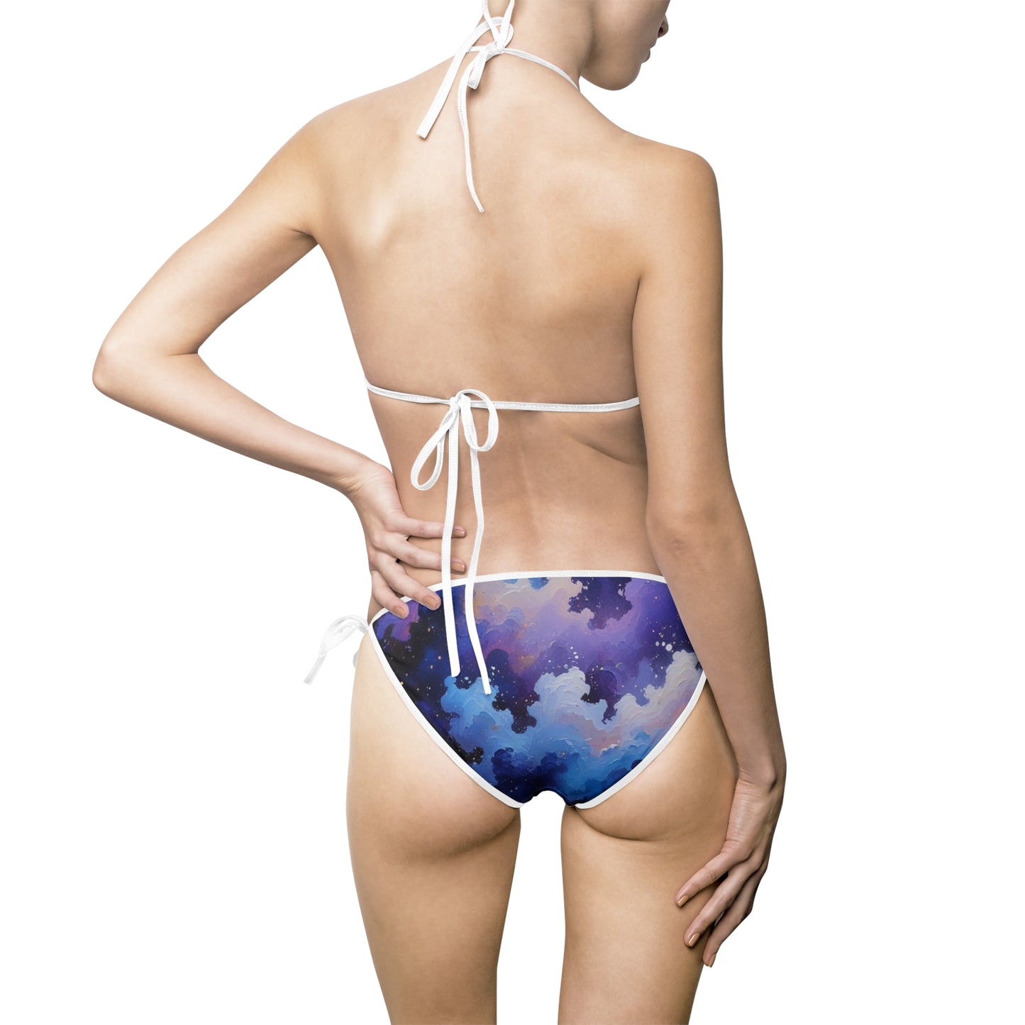 Cosmic Dreams Women's Bikini Swimsuit - Trendy Beachwear for Summer Fun