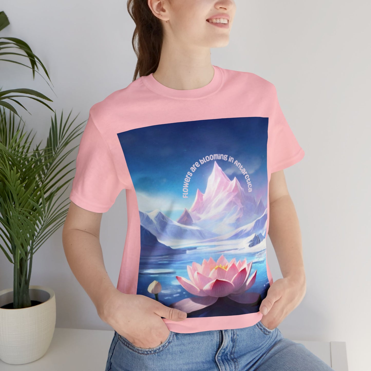 Flowers Are Blooming In Antarctica | IYKYK | Climate Change | Unisex | Men's | Women's | Tee | T-Shirt | FABIA | Quality tee print