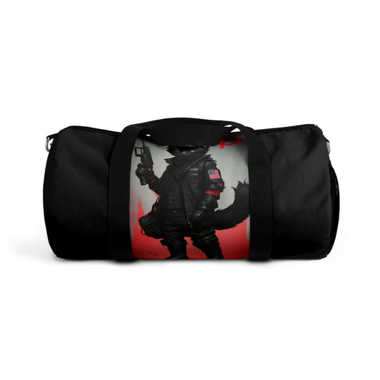 Sabo-Tabby Duffel Bag - Cool Cat Design for Travel & Gym