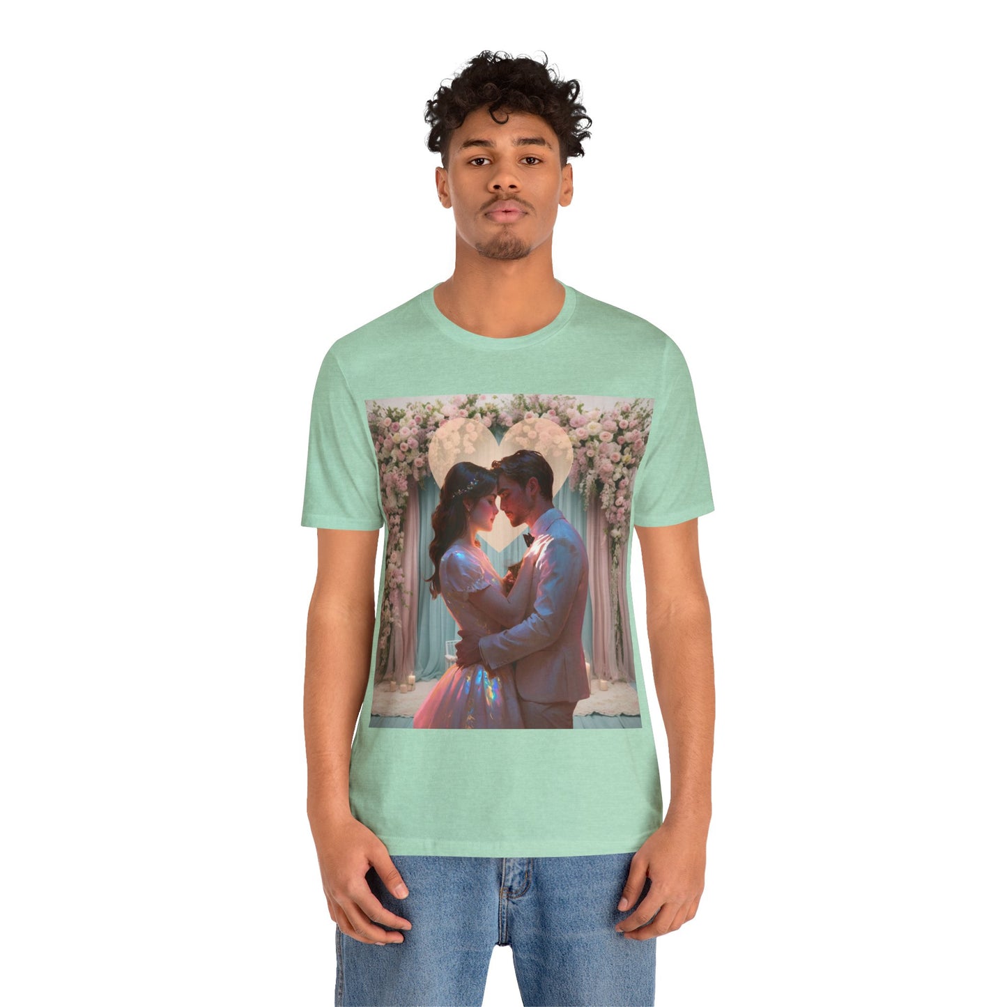Love Is The Message | HD Graphic | Romance | Wedding | Engagement | Proposal | Unisex | Men's | Women's | Tee | T-Shirt