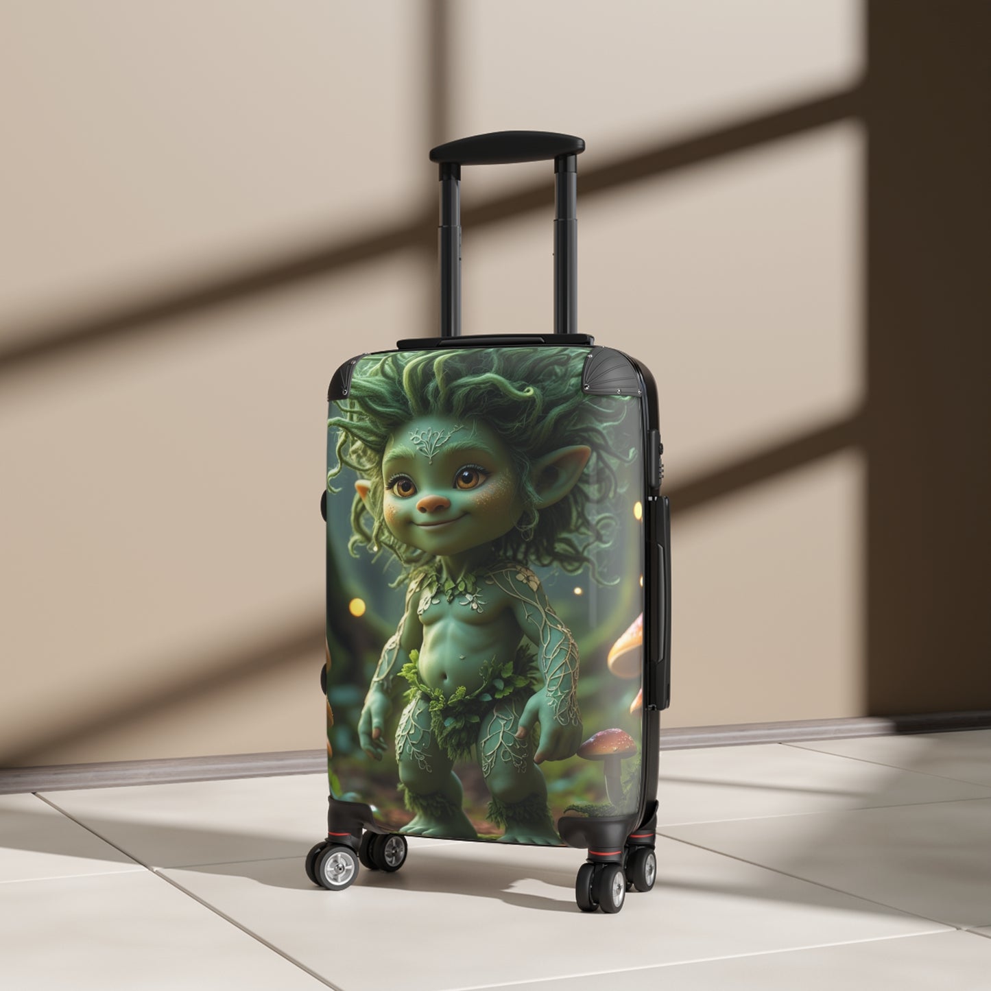Enchanted Forest Suitcase - Whimsical Travel Luggage for Adventurers