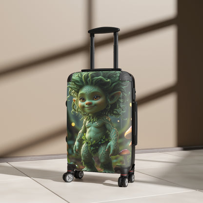 Enchanted Forest Suitcase - Whimsical Travel Luggage for Adventurers