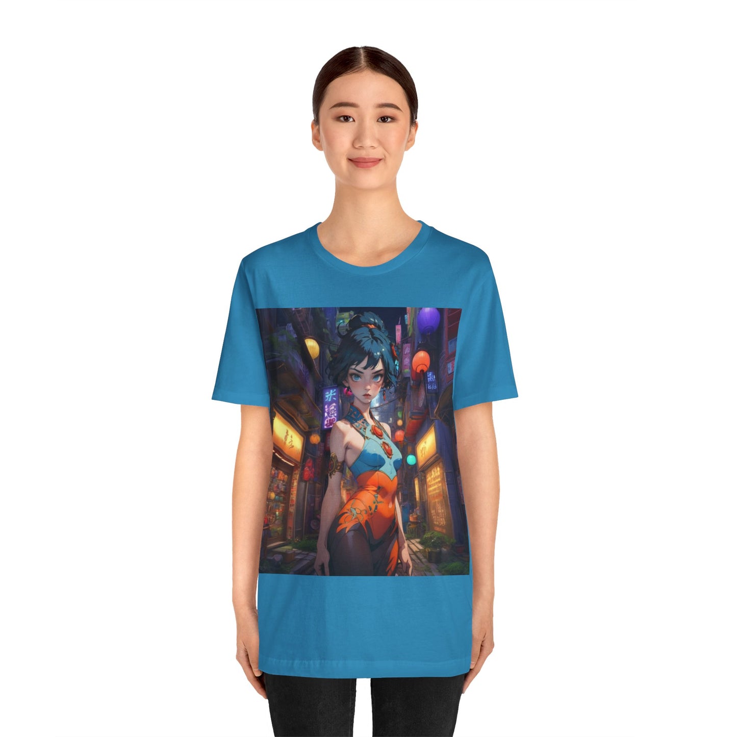 Night Tide | HD Graphic | Anime | Unisex | Men's | Women's | Tee | T-Shirt