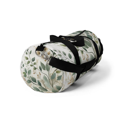 Botanical Print Duffel Bag - Stylish Travel Companion for Weekend Getaways