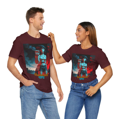 Transcend Fear Graphic Tee - Unisex Jersey Short Sleeve T-Shirt