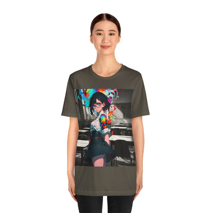 Back 2 Schoolgirl  | Anime | Mixed Medium | Unisex | Men's | Women's | Tee | T-Shirt
