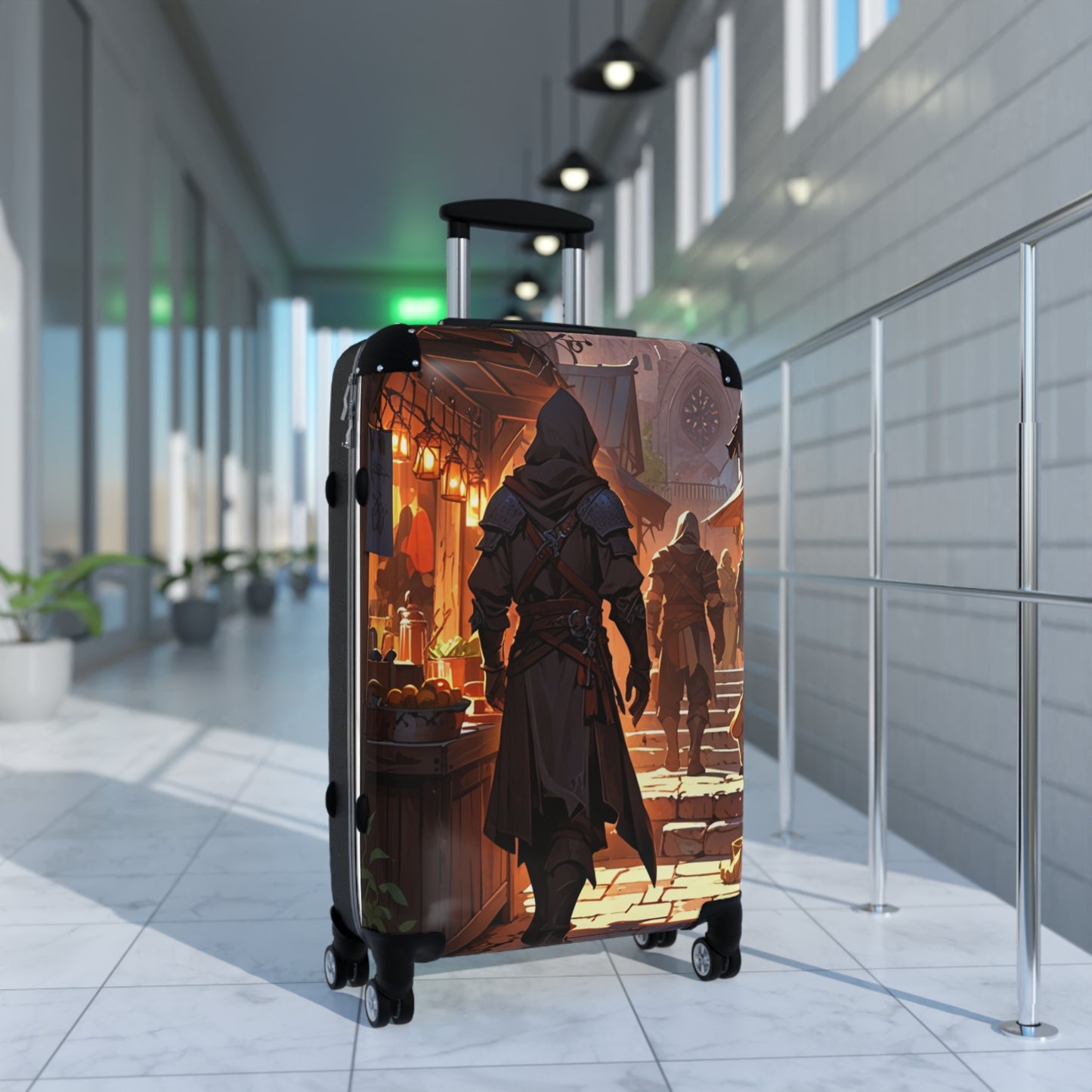 Adventurer's Journey Suitcase - Stylish Travel Luggage with Epic Design