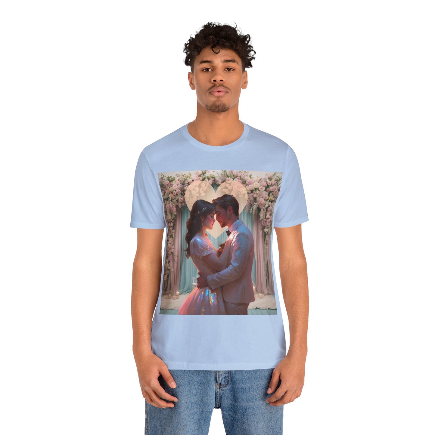 Love Is The Message | HD Graphic | Romance | Wedding | Engagement | Proposal | Unisex | Men's | Women's | Tee | T-Shirt
