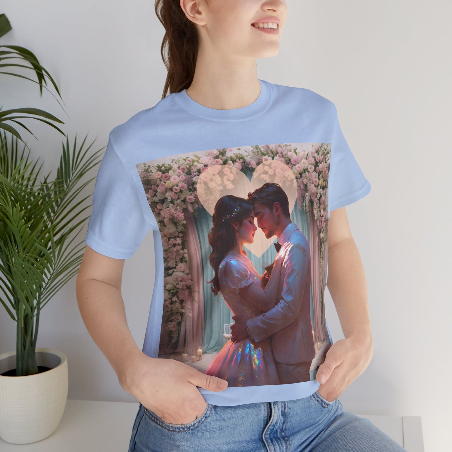 Love Is The Message | HD Graphic | Romance | Wedding | Engagement | Proposal | Unisex | Men's | Women's | Tee | T-Shirt