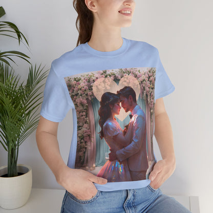Love Is The Message | HD Graphic | Romance | Wedding | Engagement | Proposal | Unisex | Men's | Women's | Tee | T-Shirt