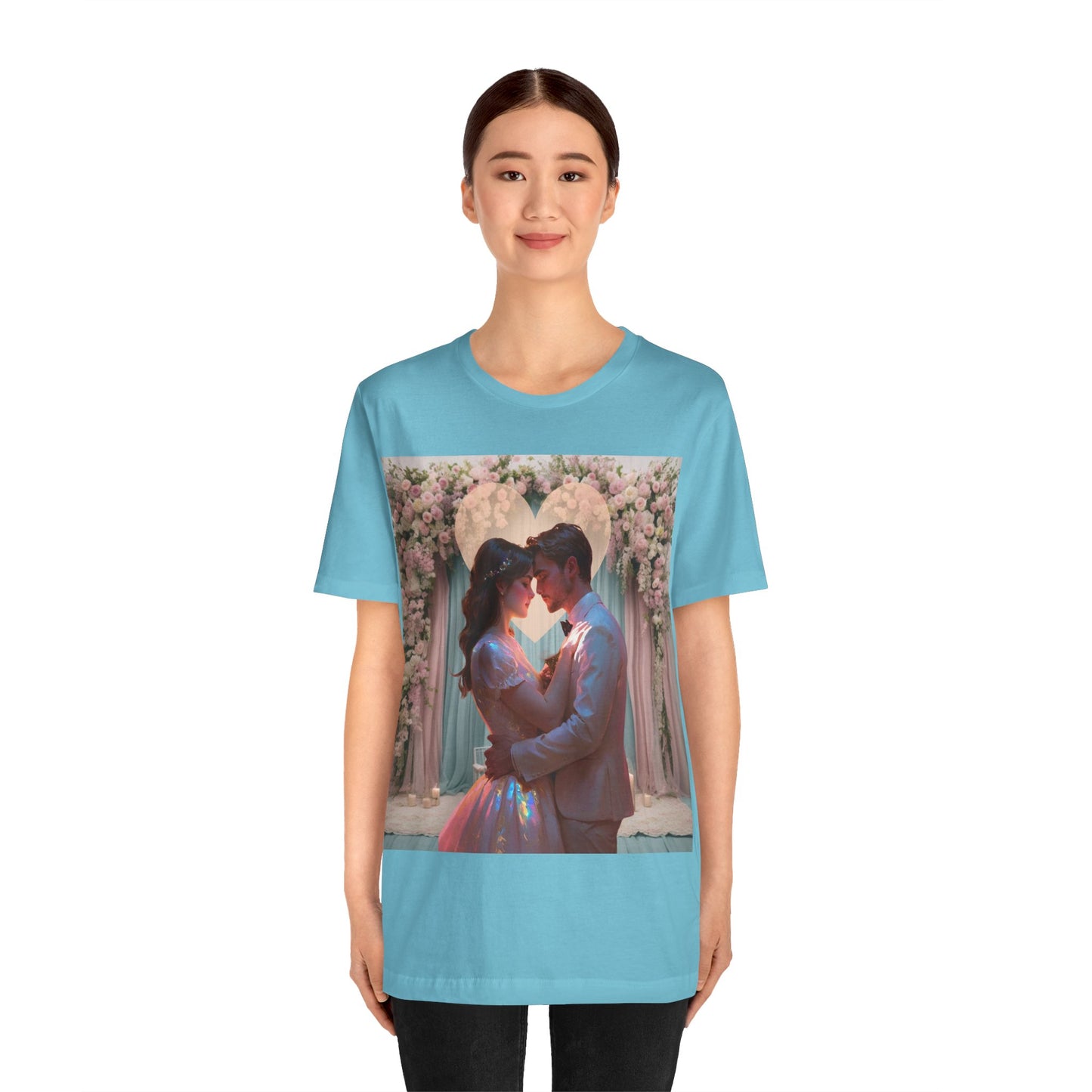 Love Is The Message | HD Graphic | Romance | Wedding | Engagement | Proposal | Unisex | Men's | Women's | Tee | T-Shirt
