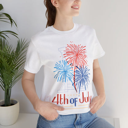 Patriotic Gift | Fireworks | Independence Day | July 4th | July 14th |  Guillotine | USA | Freedom | America | Fourth of July | Bastille Day | France | Unisex | Men's | Women's | Tee | T-Shirt