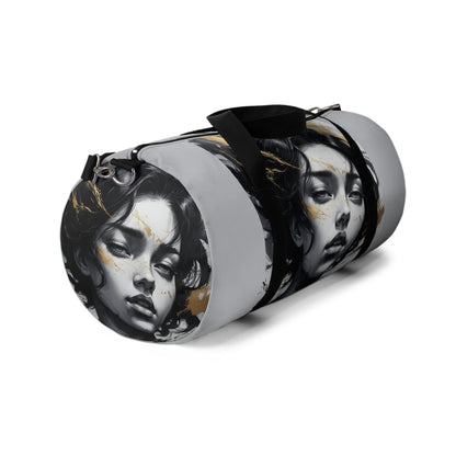 Artistic Duffel Bag - Unique Graphic Design for Travel and Gym