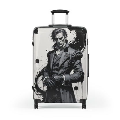 Stylish Graphic Suitcase with Unique Design