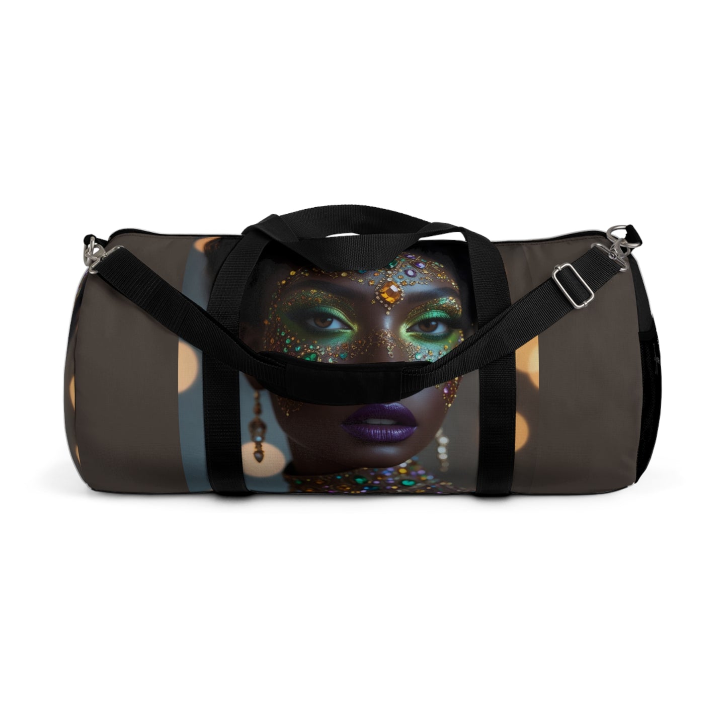 Colorful Glamour Print Duffel Bag for Travel & Gym