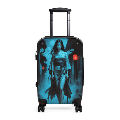 Asian-Inspired Design Suitcase - Perfect for Adventurers, Stylish Travel