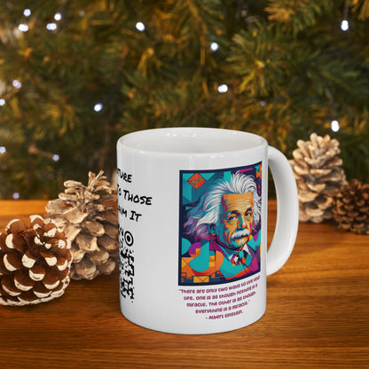Copy of HD Graphics | Science | Geek Gift | Einstein | Ceramic Mug | 11oz
