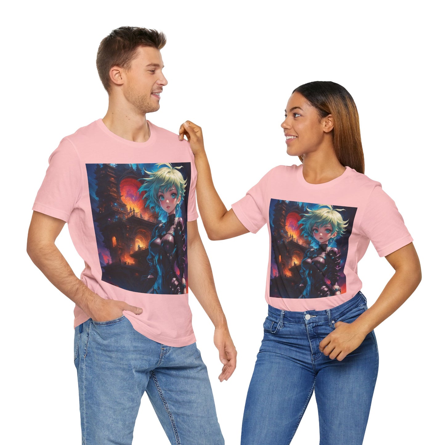 Portal Hottie | HD Graphic | Fantasy Girl | Gamer | Anime | Manga | Unisex | Men's | Women's | Tee | T-Shirt