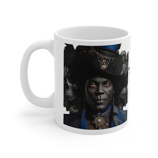 Le Bon Baron | Baron Samedi | Voodoo | Ghede Family | Loa | Coffee | Tea | Hot Chocolate | Ceramic Mug | 11oz