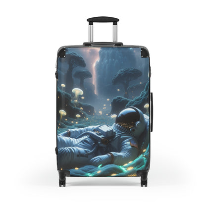Astronaut In The Ocean Hard Shell Suitcase - Unique Travel Luggage for Space Lovers
