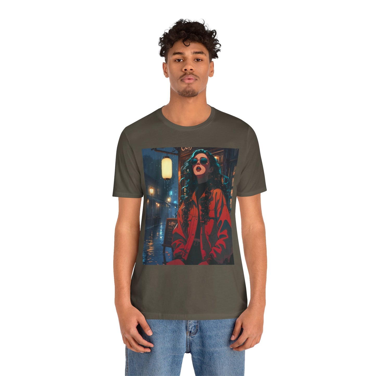 Coffee Date Graphic Tee - Unisex Jersey Short Sleeve Shirt