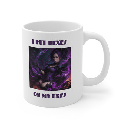 Season Of The Witch | Witchcraft | Hexes | HD Graphic | Funny | The Craft | Wicca |  Coffee | Tea | Hot Chocolate | 11oz | White Mug