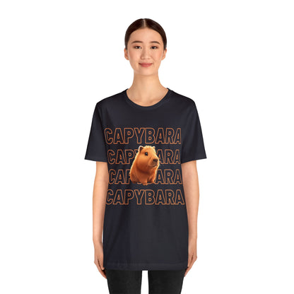Capybara | Tik Tok | Animal Print | Cute | South America | Wildlife | Nature Lover's Gift | Unisex | Men's | Women's | Tee | T-Shirt