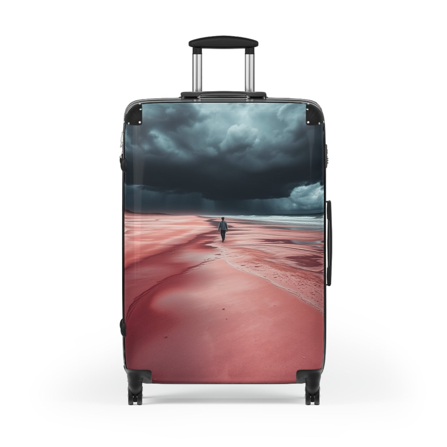 Scenic Travel Suitcase - Stylish Luggage for Adventurers