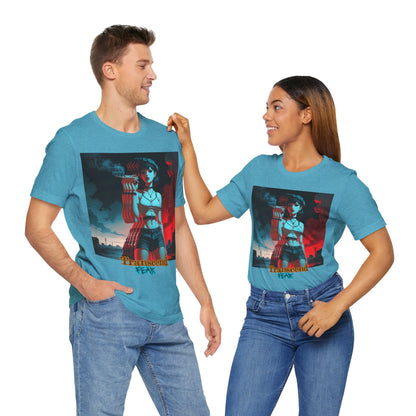 Transcend Fear Graphic Tee - Unisex Jersey Short Sleeve T-Shirt