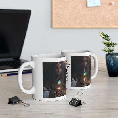 Black Magic Mug | Priestess | Afrocentric | HD Graphic | Teevolution | Strong Women | Coffee | Tea | Hot Chocolate | 11oz Black Mug | *Special Edition*