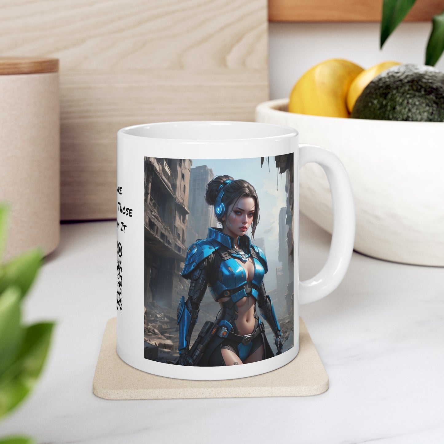 Apocalypse Wow | HD Graphic | Sci-Fi | Future Soldier | Coffee |  Tea |  Hot Chocolate | 11oz