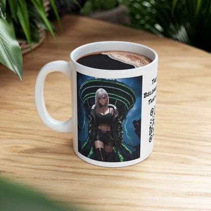 Kenzie | HD Graphic | Anime | Sci-Fi | Fantasy | Pretty Girl | Coffee |  Tea |  Hot Chocolate | 11oz