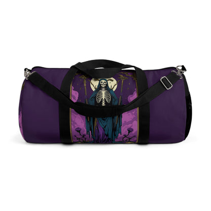 Gothic Skeleton Duffel Bag - Perfect for Gym, Travel or Halloween
