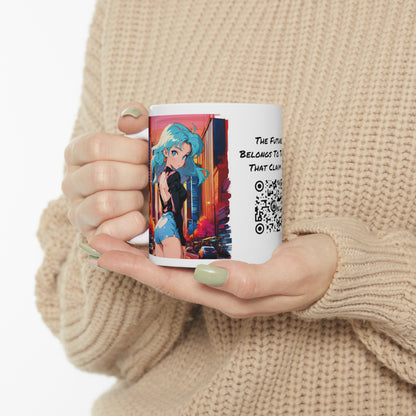 Manhattan Sunset | HD Graphic | Anime |New York City Vibes | NYC | Coffee |  Tea |  Hot Chocolate | 11oz