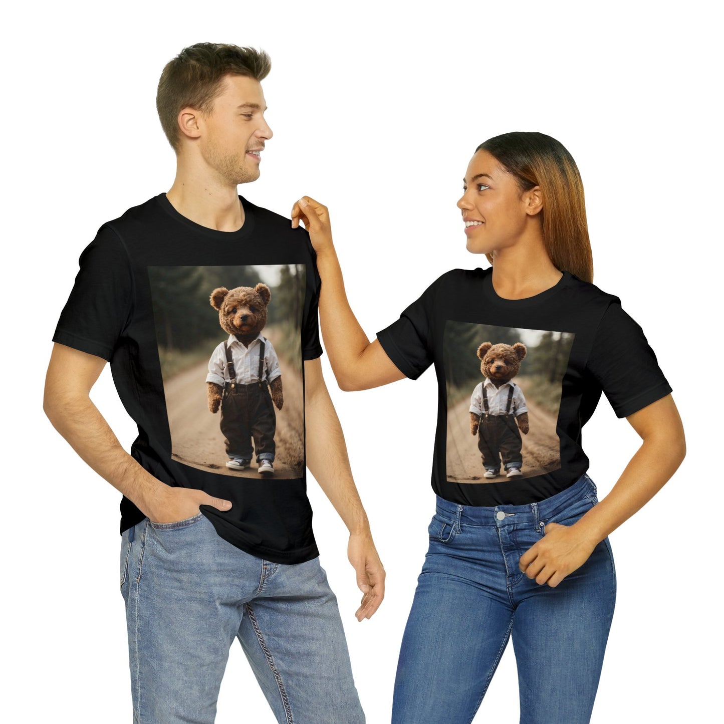 Theodore Edward Bear | Photorealism | Art | Cute| Teddy Bear| Ted E. Bear | HD Graphics | Unisex | Men's | Women's | Tee | T-Shirt