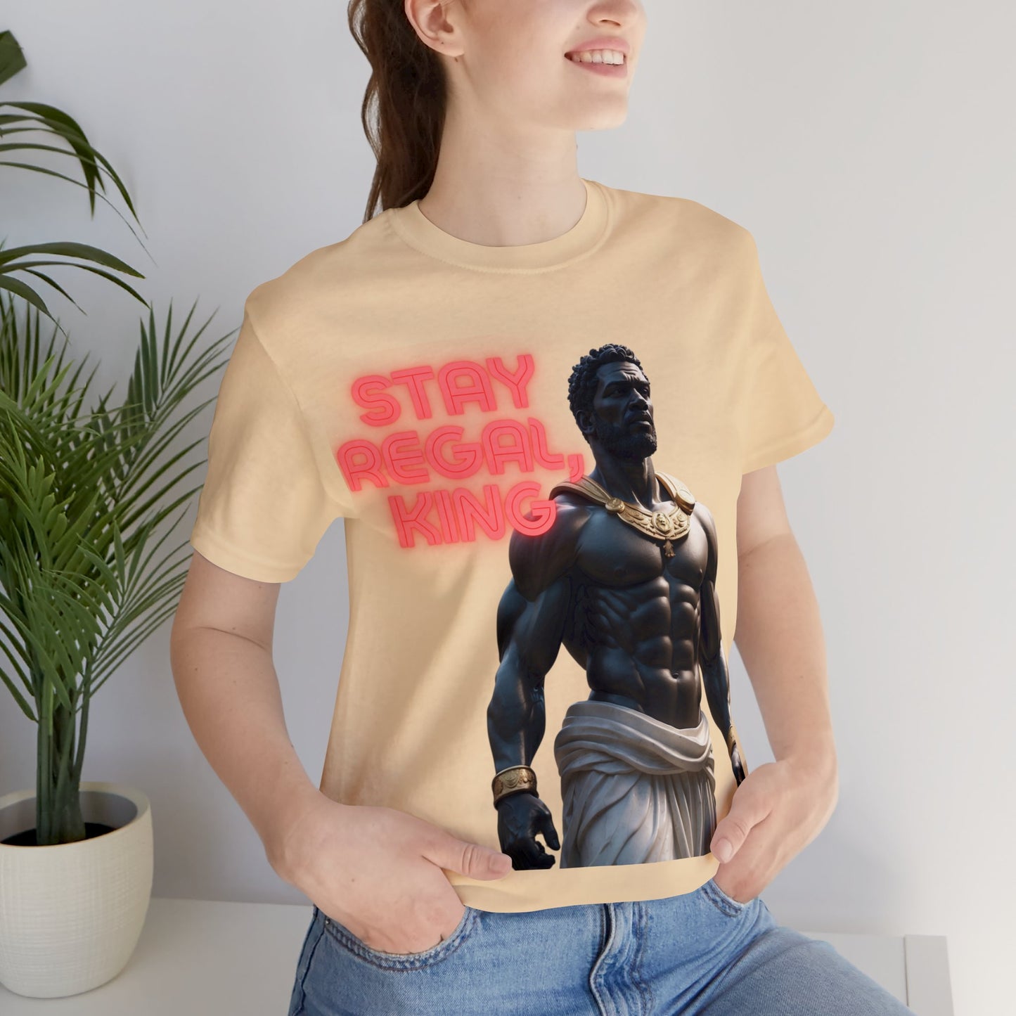 Stay Regal, King | Inspirational | Message | HD Graphic | Unisex | Men's | Women's | Tee | T-Shirt