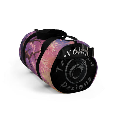 Cherry Blossom Print Duffel Bag - Stylish Travel Companion for Adventure Lovers
