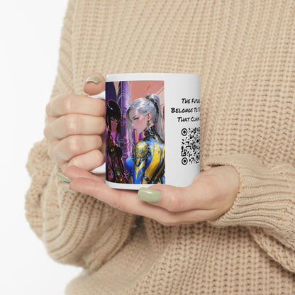 Void Riders | HD Graphic | Anime Style | Sci-Fi | Futuristic | Coffee | Tea | Hot Chocolate | 11oz | White Mug