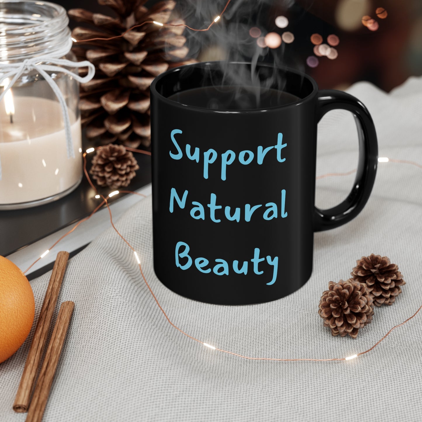 Support Natural Beauty | Funny Gift | You're Not Pretty You're Just Painted | Lips | Coffee | Tea | Hot Chocolate |