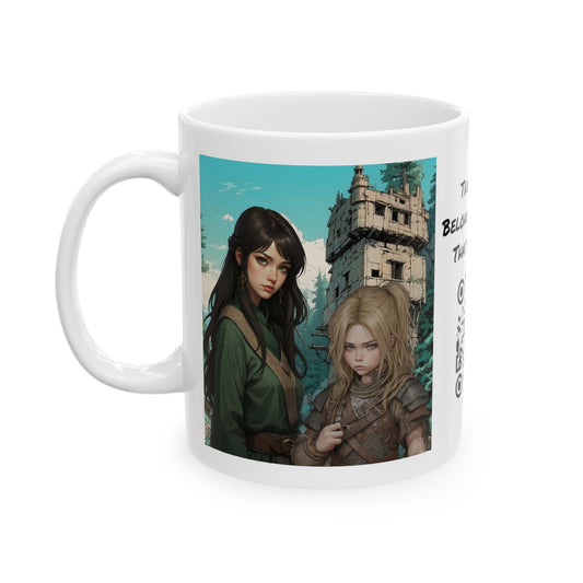 The Fallen Harbor | HD Graphic | Fantasy | Dungeons and Dragons | Coffee | Tea | Hot Chocolate | 11oz | White Mug
