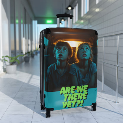 Playful Adventure Suitcase - "Are We There Yet?!" Design